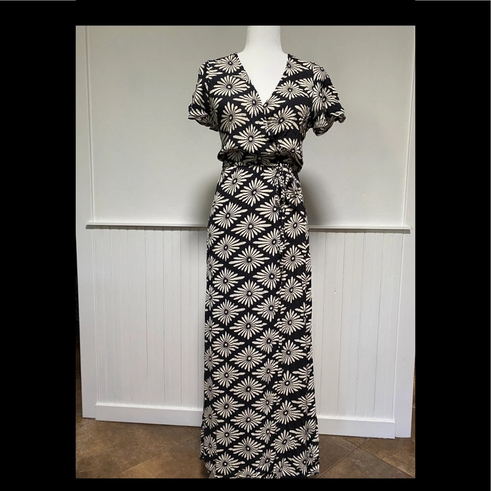 Volcom Faux Wrap Maxi Dress